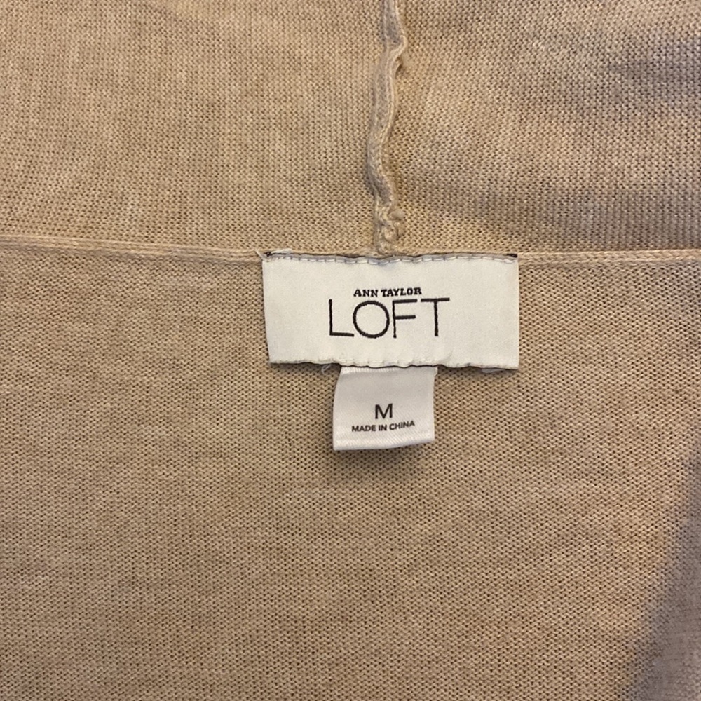 Loft Knit Cami and Jacket Set - Tan Size Small and Medium - Picture 3 of 8